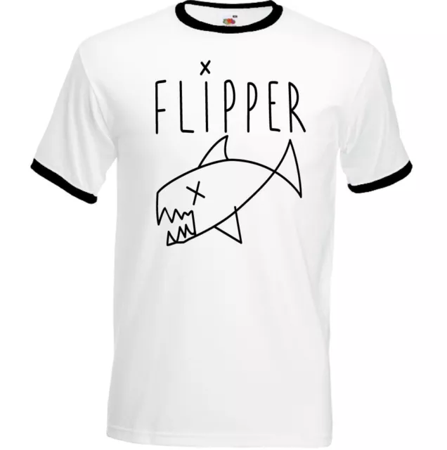 Kurt Cobain Flipper T-Shirt Mens As Worn By Nirvana Grunge Hi How Are You?