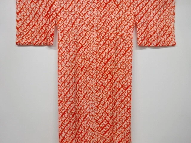 6796539: Japanese Kimono / Vintage Hitoe Juban / Shibori
