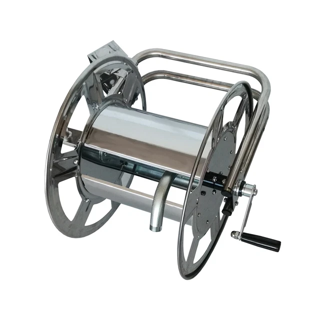 3/4" SIRO Wand Schlauchhalter Edelstahl für bis zu ca. 80m 1/2" Schlauch