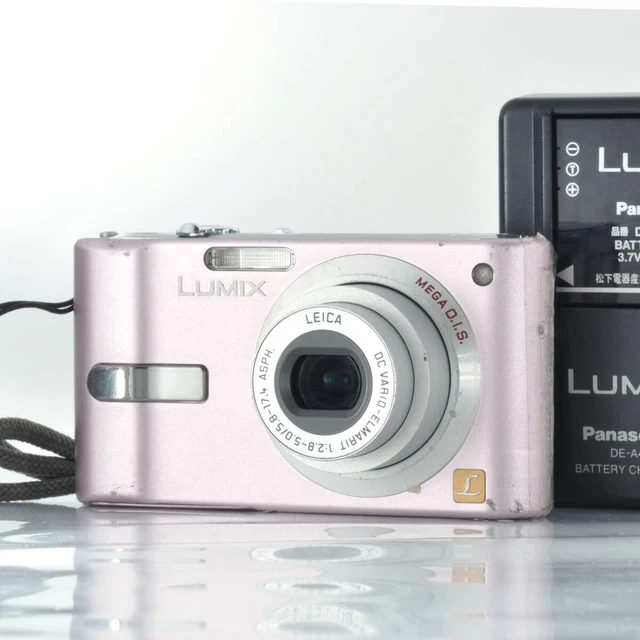 PANASONIC LUMIX DMC-FS3 Pink Compact Digital Camera K084