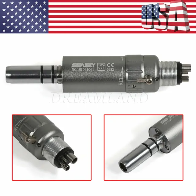 NSK Style Dental Straight Nose cone Prophy /Air Motor Low Speed Handpiece 4H JL