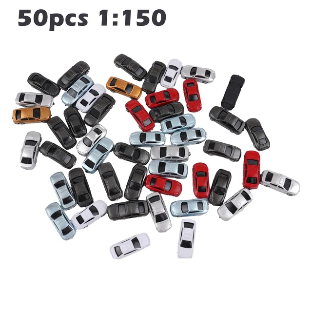 MODÈLE RÉDUIT DE voiture échelle N 1:160 modèle 50 pièces disposition