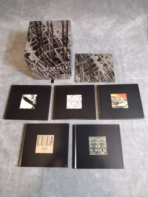Led Zeppelin, Complete Studio Recordings, 10 CD's W/ Book & Case, Full Set, Rare