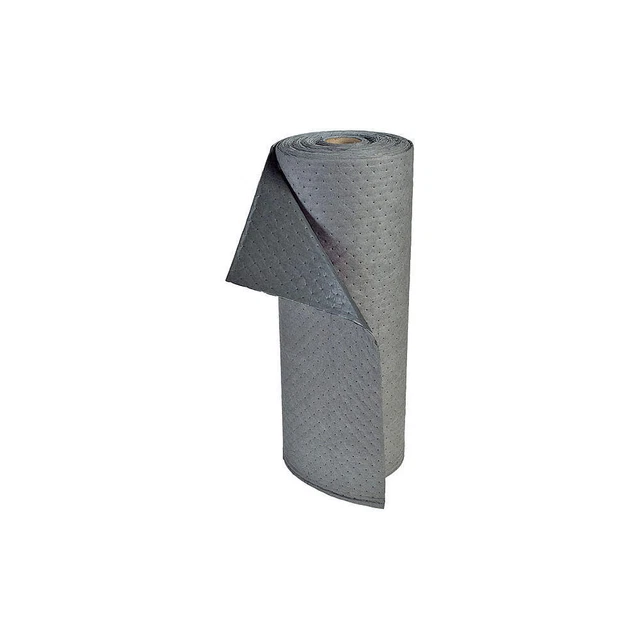 PIG MAT283 Absorbent Roll,Universal,Gray,75 ft.L
