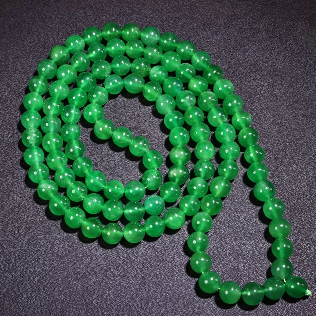 108 rare high ice Buddha beads collected in the Qing Dynasty