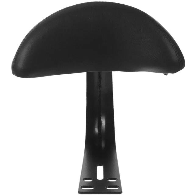 Selle Large Rouge Avec Dossier – Confort Vélo électrique Ou Classique