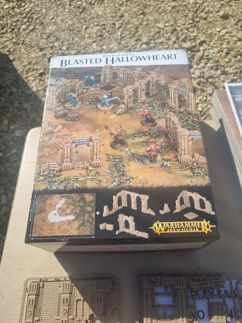 Warhammer Age Of Sigmar: Realm Of Battle Blasted Hallowheart Scenery Set – Unpainted & Unassembled - View #4