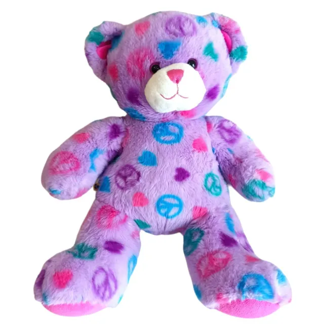 Build a Bear 'I Love You' Plush Heart Hugger Pillow Teddy NEW Lil
