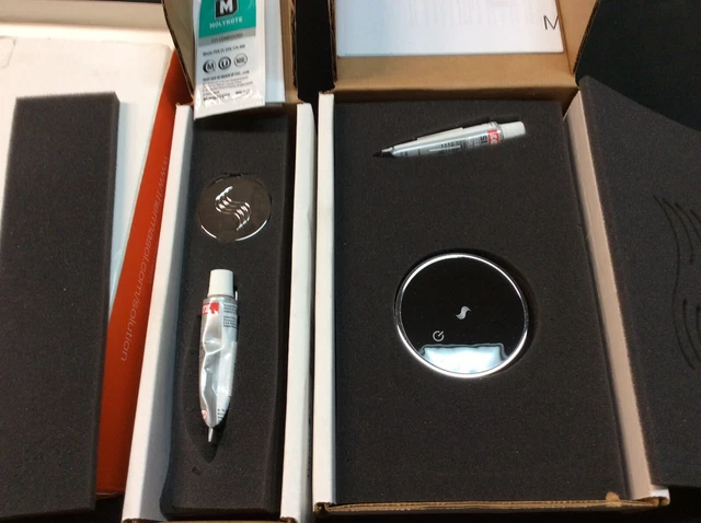 Kit de ducha de vapor ThermaSol MTC-SVRD-PC MicroTouch cromo totalmente nuevo