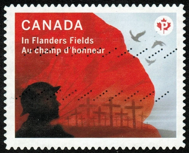 CANADA SC#2836 IN Flanders Fields, Unit from Booklet, Used $0.60 ...