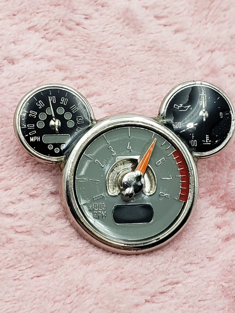 DISNEY MICKEY MOUSE Head Icon Speedometer Dashboard Tachometer Trading ...