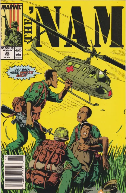The 'Nam #36 (1986-1993) Marvel Comics, High Grade, Newsstand