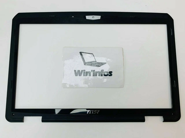 Plasturgie tour d'écran noire neuve pour MSI GS73VR - Pièce PC Portable -- Toutes les pièces