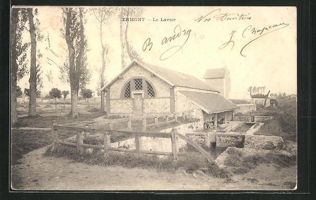 CPA Ermont, Le Lavoir