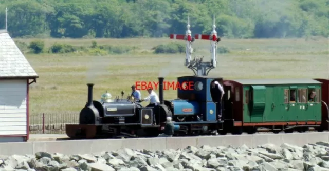 Photo  Ffestiniog Railway   Quarry Hunslet 0-4-0Sts  Winifred And Britomart.   W