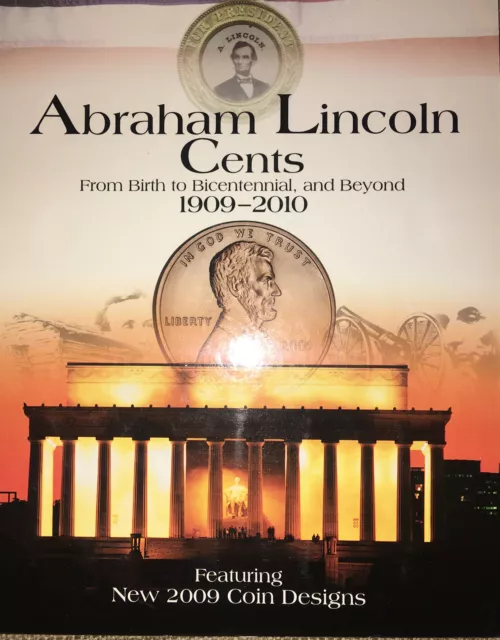 Whitman Coin Folder For Abraham Lincoln Cents 1909-2010  Album / Book