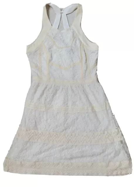 American Eagle Outfitters Women's Girls Ladies Size XS-S US 4 White Lace Dress