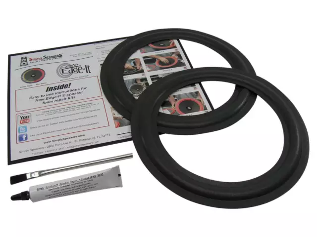 INFINITY RS 3B SPEAKER Parts 10" Woofer Foam Edge Repair Kit # FSK-10i