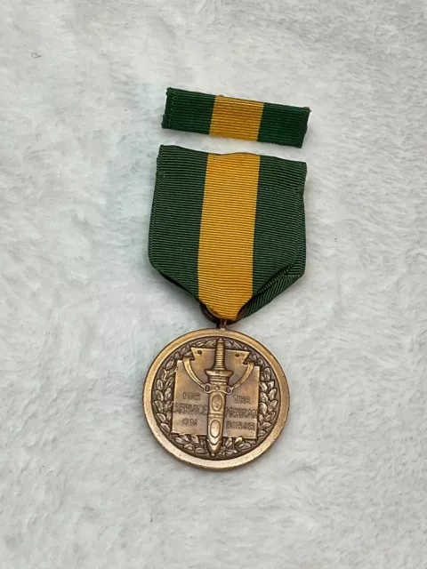 For Service On The Mexican Border Medal And Ribbon Bar