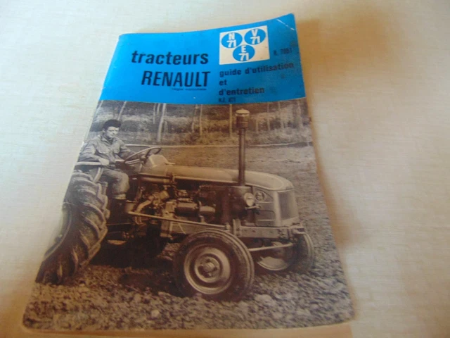 Tracteur FARMALL Super FC de 1953 accompagné d'une figurine avec une