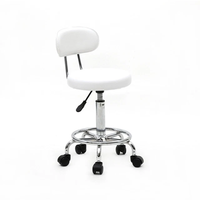 Hydraulic Rolling Swivel Stool Salon Spa Tattoo Chair Facial Massage Equipment