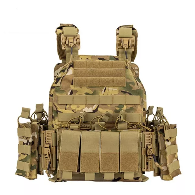 Tactical Vest Bulletproof Protective Vest Multifunctional Outdoor Equipment CS