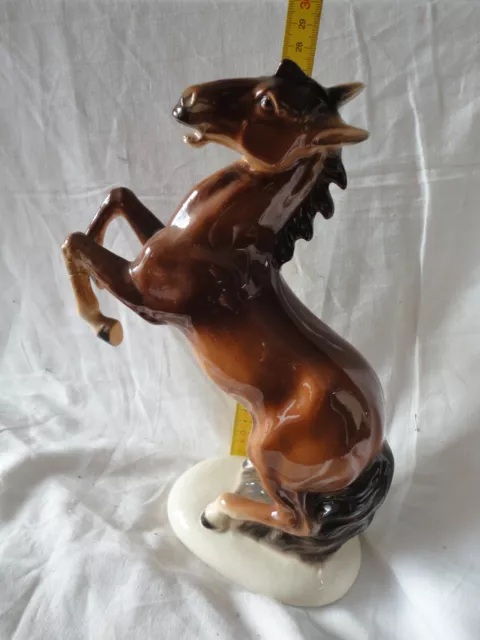 Sitzendorf Porzellanfigur Porzellanpferd Pferd