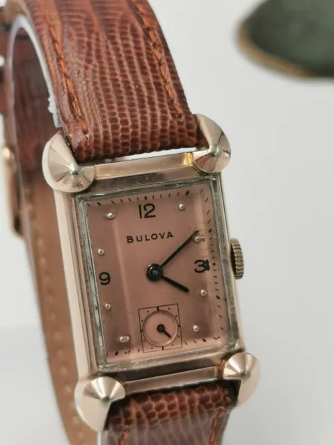 Fantastic Rare Bulova His Excellency Nn Early Art Deco Vintage Watch From  1948 £850.00 - Picclick Uk