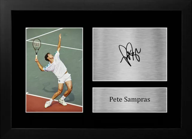 Pete Sampras Excellent Gift Idea Signed Autograph Photo Prints to Tennis Fans