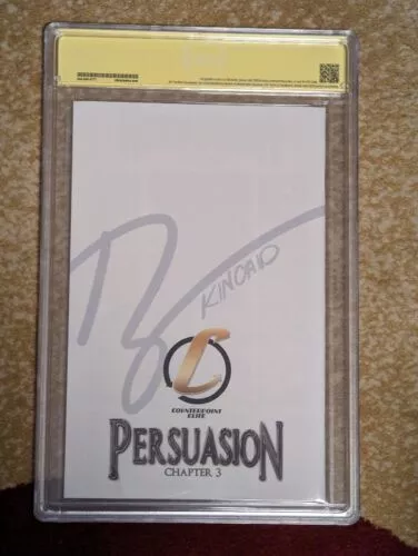 Persuasion #3 Poison Tess Counterpoint Virgin 8.5 CBCS SS Signed Eric Basaldua 3