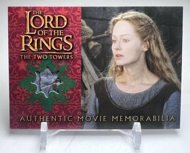 2002 Topps The Lord of Rings Two Towers Movie Memorabilia Eowyn Underfrock