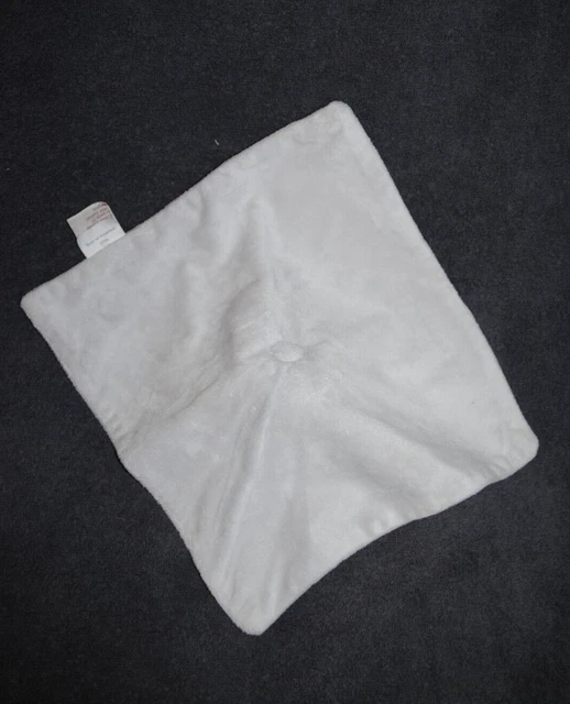 Doudou Plat Chat Bleu BENGY Patou Gris Echarpe Bandana Jaune Carré TBE 2
