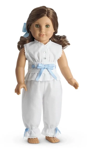 American Girl Doll Rebecca's White Pajamas Outfit NEW!! Retired