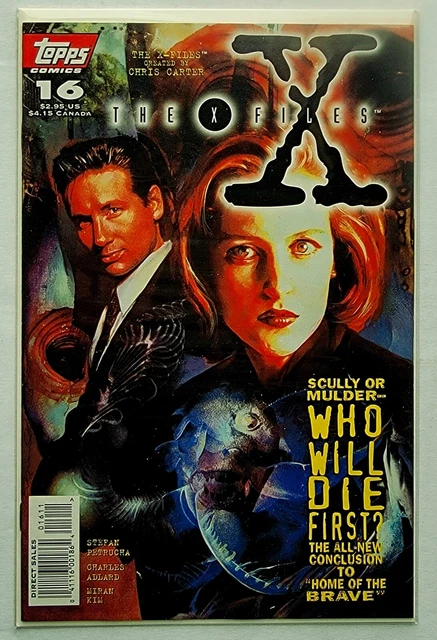THE X-FILES  VOL.1 #16:  May 1996, Topps Comics.  NM.