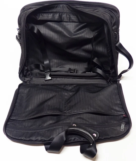 Tumi Alpha Expandable Carry-On Travel Luggage 022121DH in Ballistic Black 5