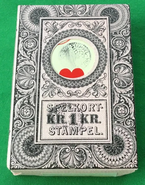 Old Vintage TAX WRAPPED * Swedish OBERG * Playing Cards Spielkarten Spelar Kort