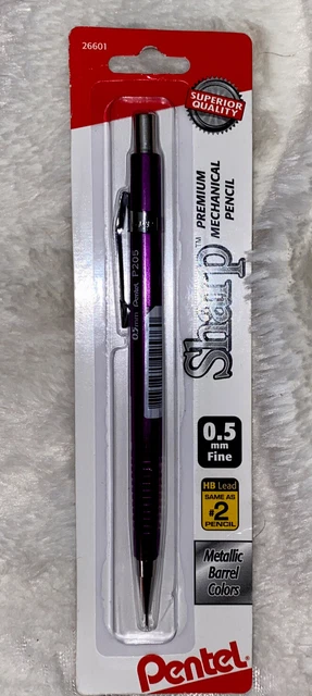 Pentel Dark Purple Metallic Barrel Sharp 0.5mm Mechanical Pencil #2