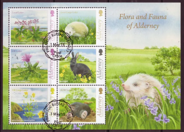 Alderney 2015 Flora And Fauna Of Alderney  Fine Used
