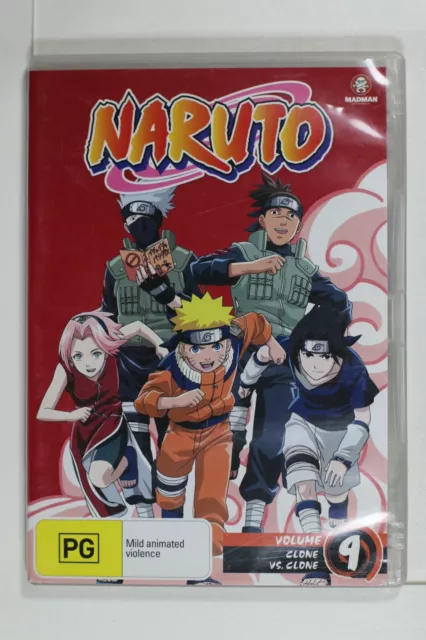 Naruto Volume 9 - Region 4 -  Preowned -Tracking (D1048)