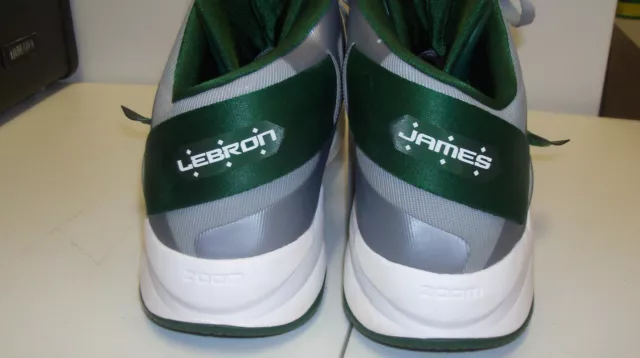 NIKE Men's Basketball Shoes LEBRON JAMES ZOOM SOLDIER VI Size 17 Jordan Green