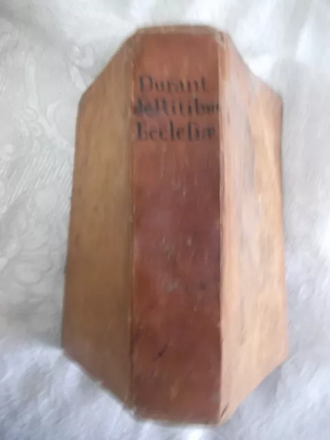 1608 Duranti Secretioris Regii Concistorii .. De Ritibus Ecclesiae Catholicae