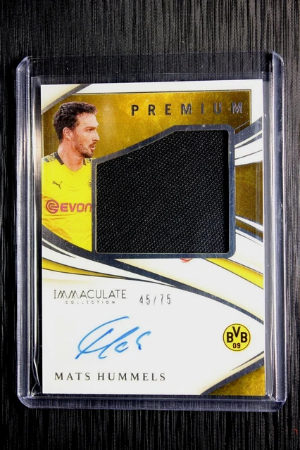 2020 IMMACULATE MATS Hummels Patch Auto PREMIUM SWATCH 52/75 #PR 