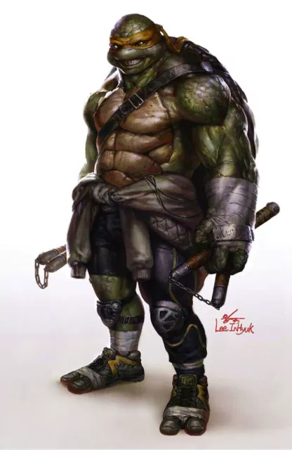 TEENAGE MUTANT NINJA TURTLES #97 INHYUK LEE Virgin Variant NM LTD to 500 RARE!!!