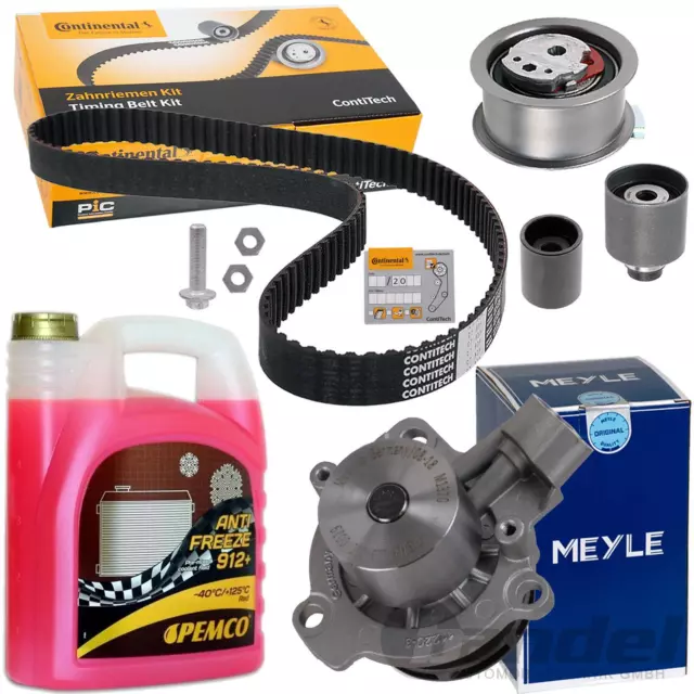 CONTI ZAHNRIEMENSATZ + MEYLE WAPU+5L PEMCO für AUDI A3 VW T6 GOLF 7 PASSAT 3G B8