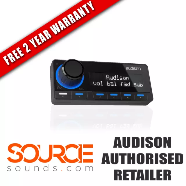 Audison DRCMP BIT Digital Remote Control - FREE 2 YEAR WARRANTY