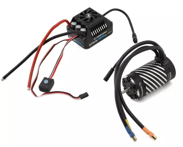 Hobbywing EZRun MAX6 G2 Sensored Brushless ESC & Motor Combo w/4990SD G2 1650kV