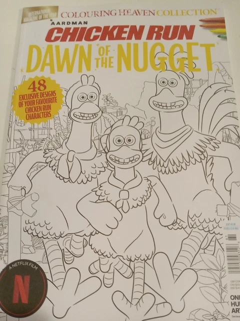COLOURING HEAVEN COLLECTION Chicken Run Dawn of the Nugget £1.87 ...