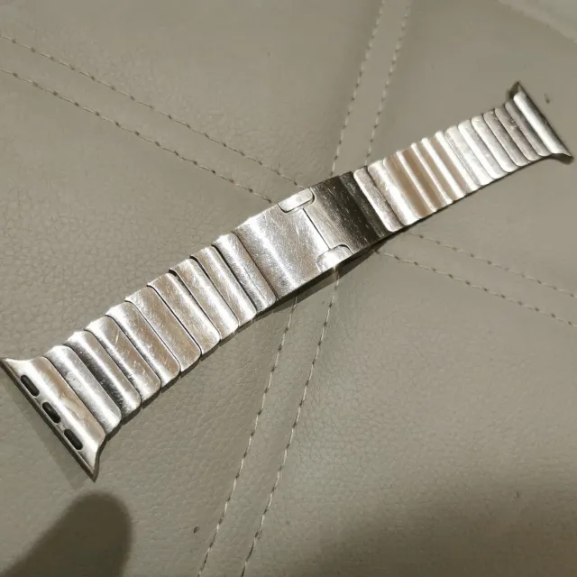 Genuine Apple Watch Stainless Steel Link Bracelet fits all 41mm 40mm 38mm models