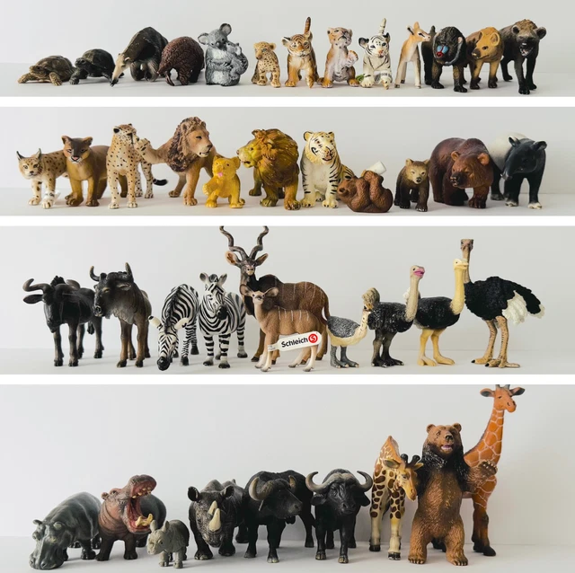 Schleich Waldtiere – Sammelfiguren Für Spiel & Deko (gebraucht, Zustand Siehe Beschreibung)