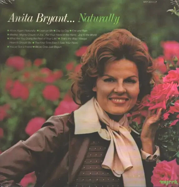 Anita Bryant Naturally STILL SEALED NEW OVP myrrh Vinyl LP